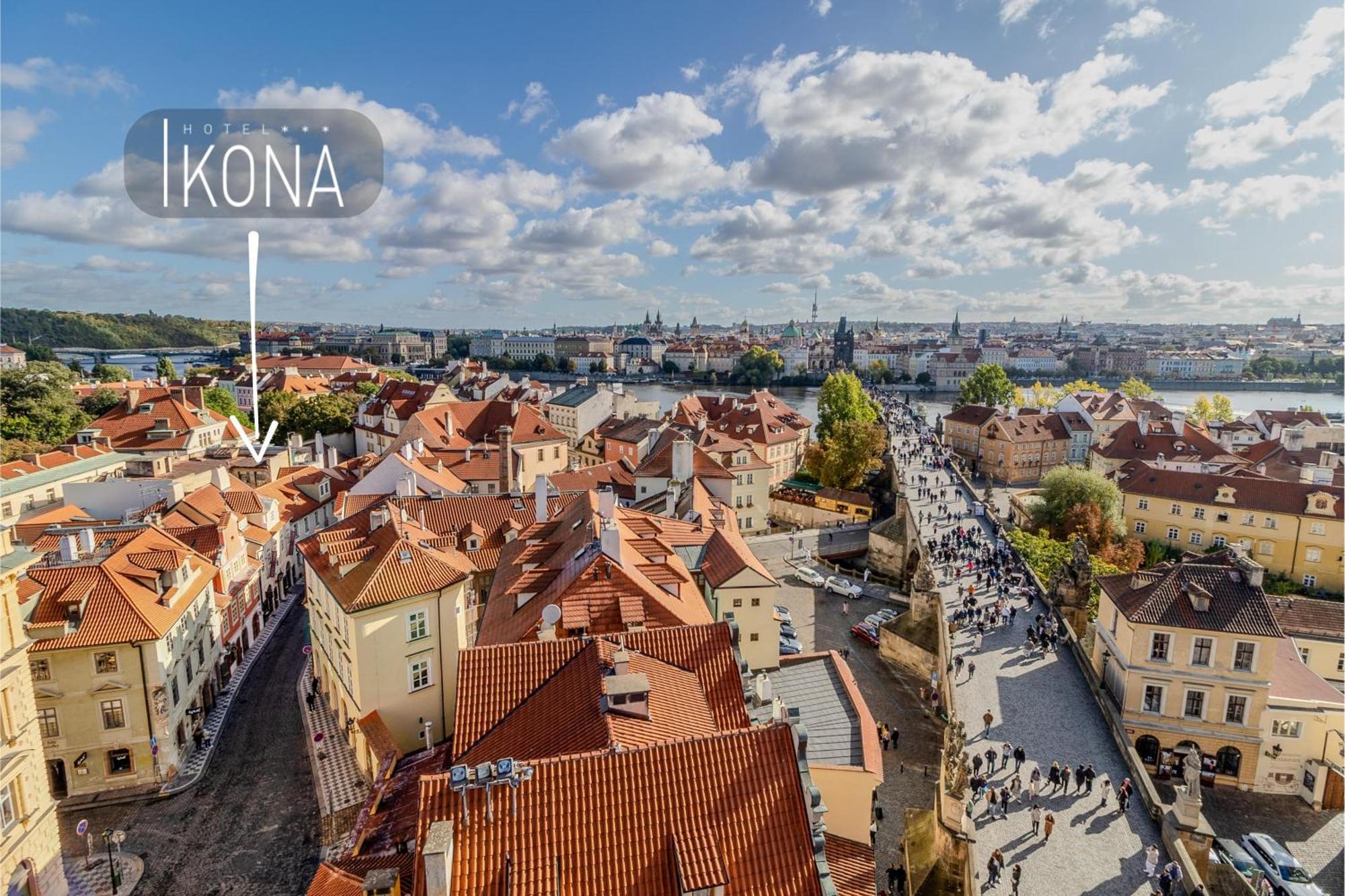 Hotel Ikona Praha Bagian luar foto